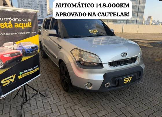 KIA SOUL 1.6 EX 16V GASOLINA 4P AUTOMÁTICO